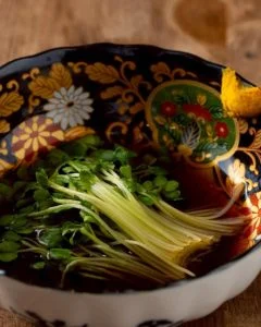 目の前で仕上がる、美味しさ。